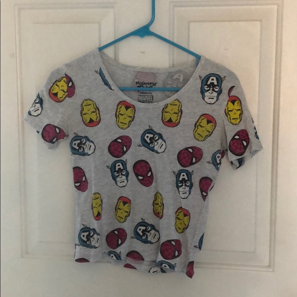 Marvel Crop Tee